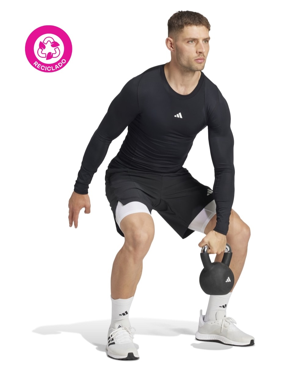 Playera deportiva para entrenamiento Adidas de hombre