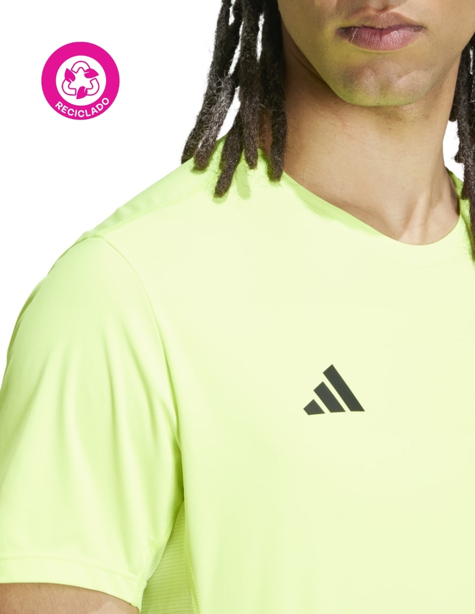 Playera deportiva para correr de hombre 7