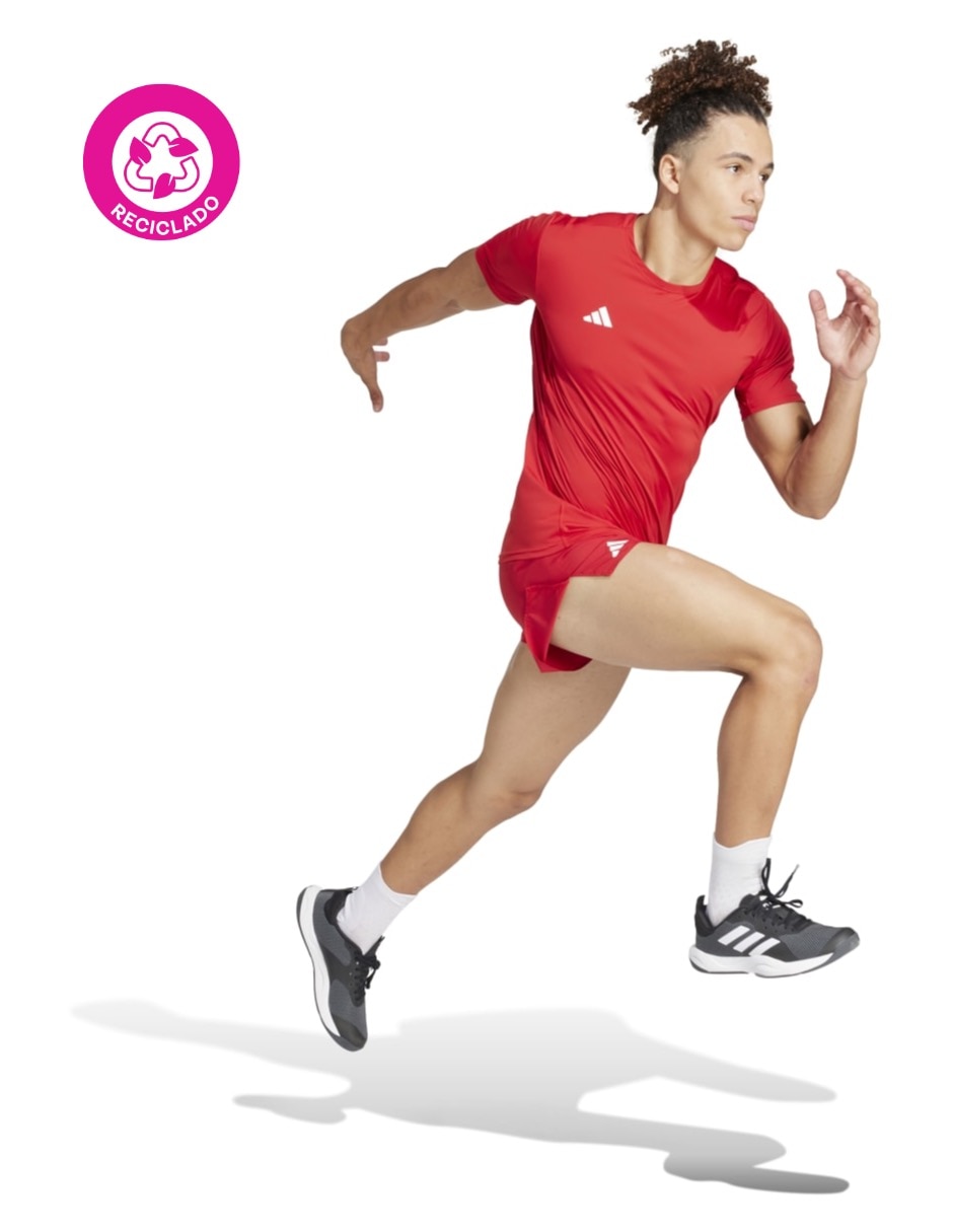 Playera deportiva para correr de hombre 2