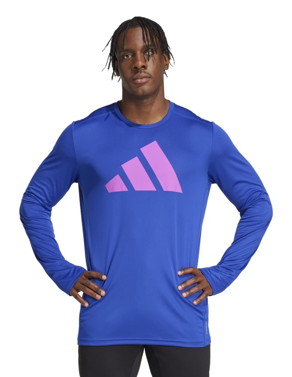 Playera deportiva para correr de hombre