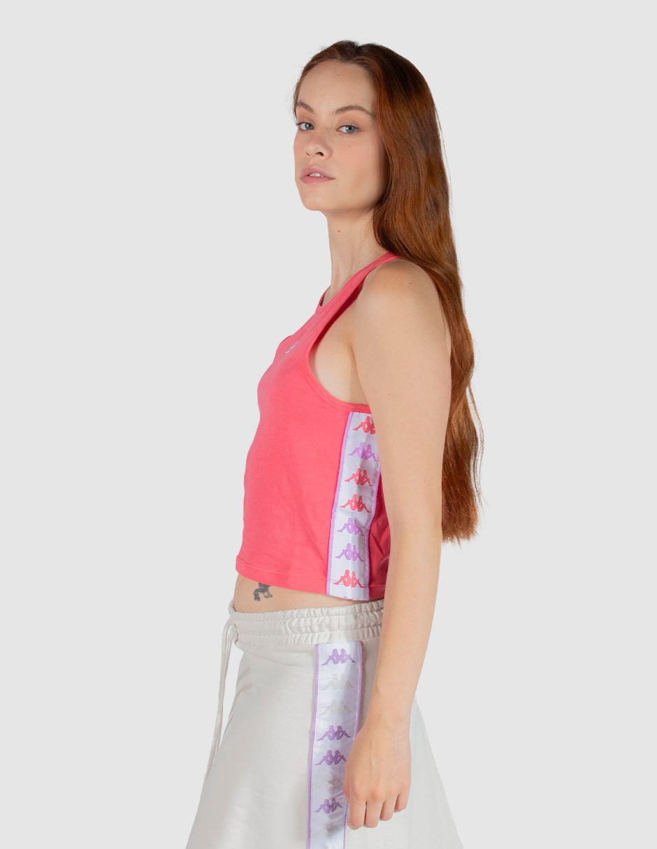 Top deportivo Kappa para entrenamiento mujer