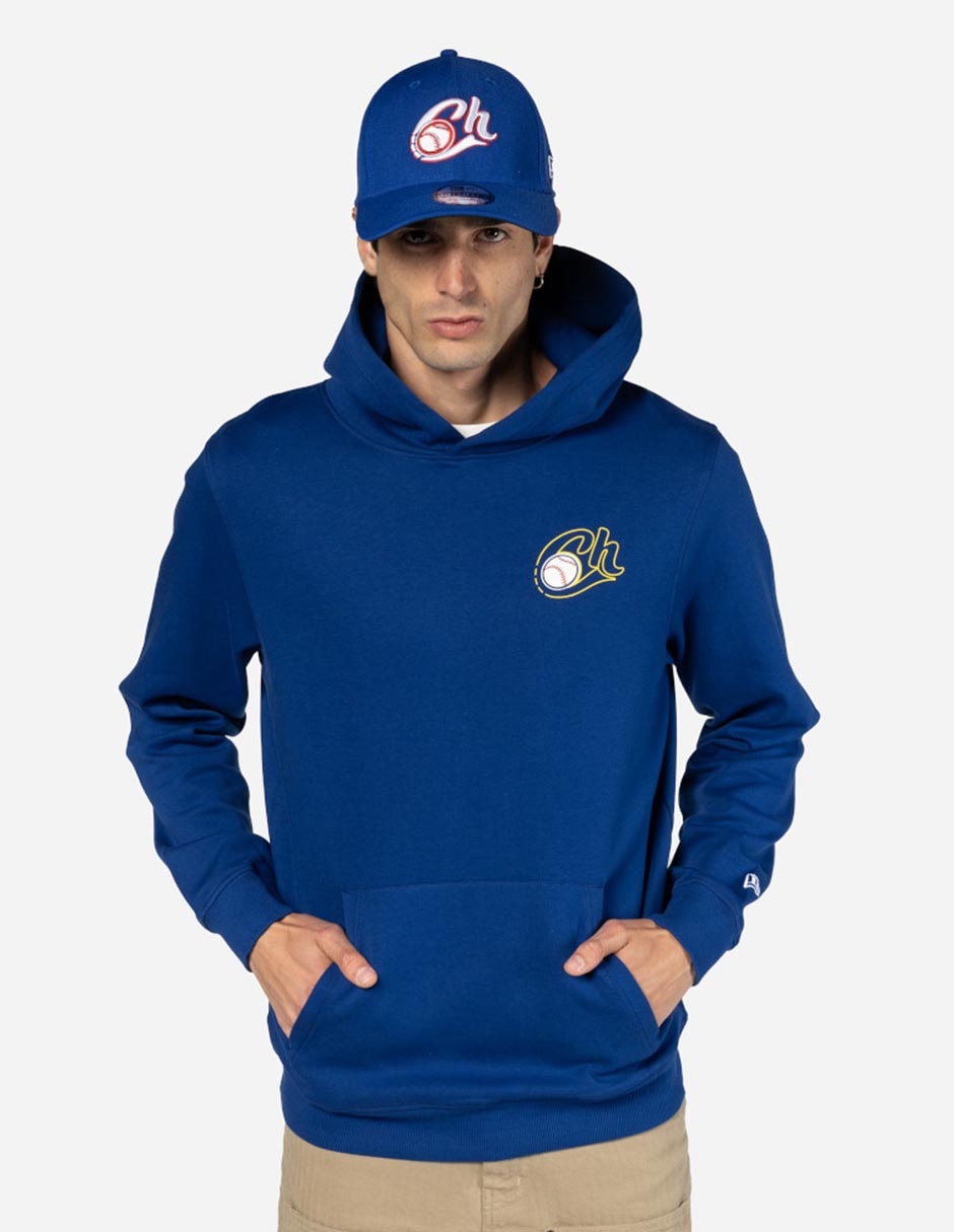 Sudadera New Era con capucha y bolsa Charros de Jalisco unisex
