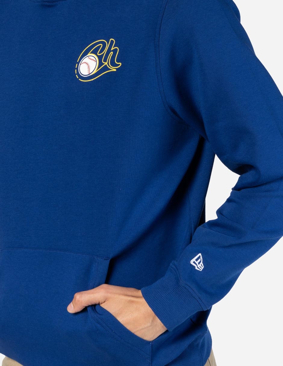 Sudadera New Era con capucha y bolsa Charros de Jalisco unisex