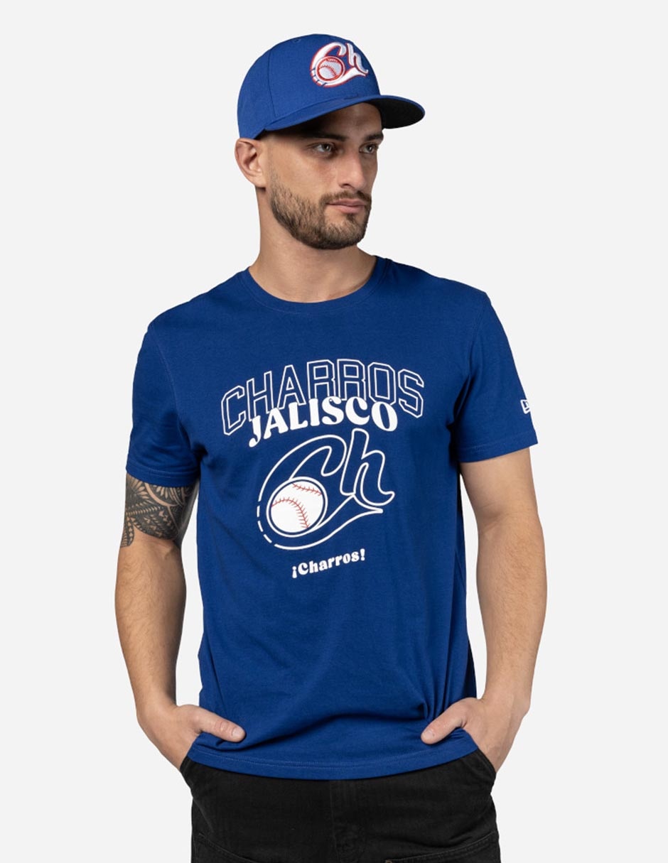 Playera deportiva para béisbol Charros de Jalisco de hombre