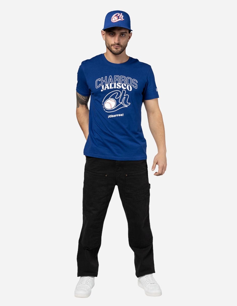 Playera deportiva para béisbol Charros de Jalisco de hombre