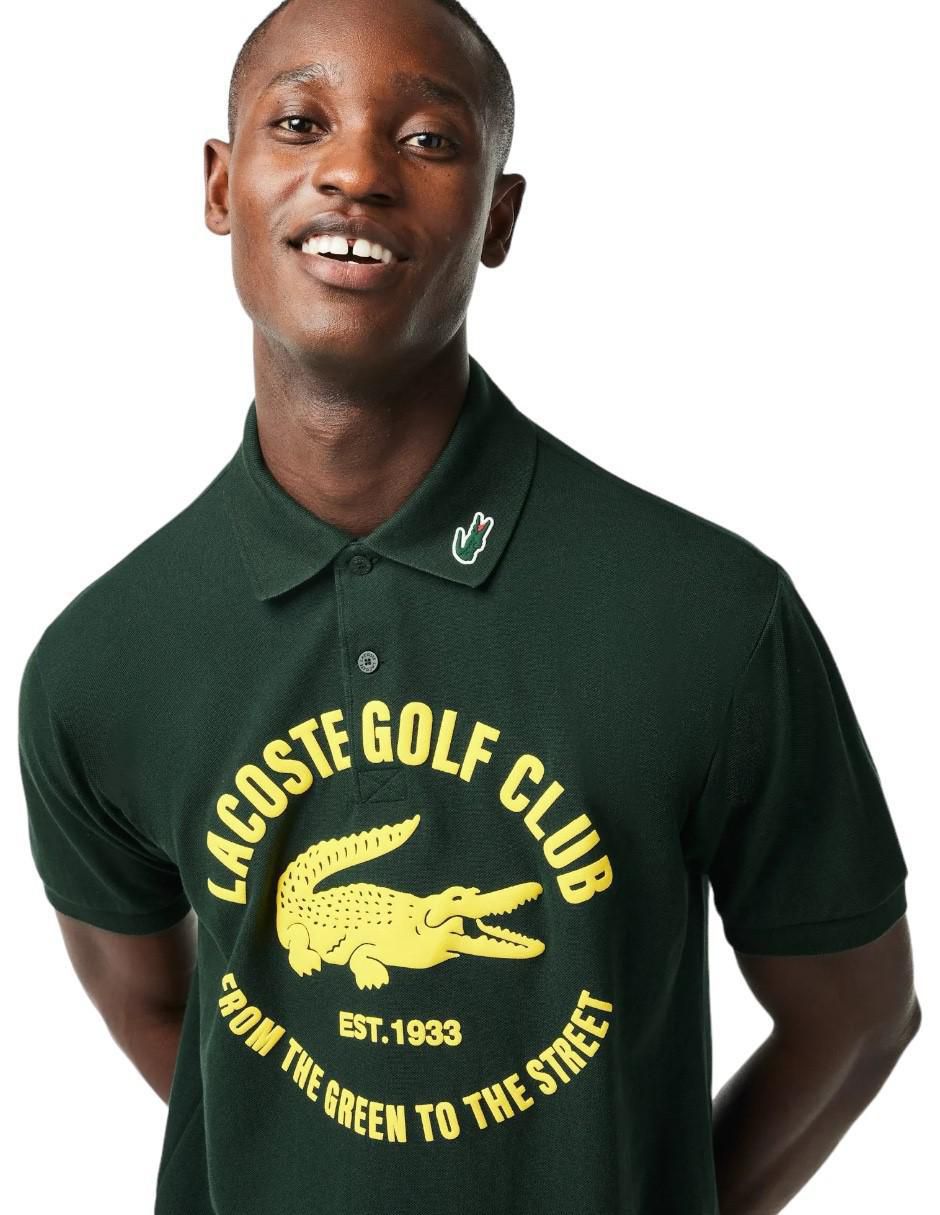 Playera tipo polo Lacoste para hombre