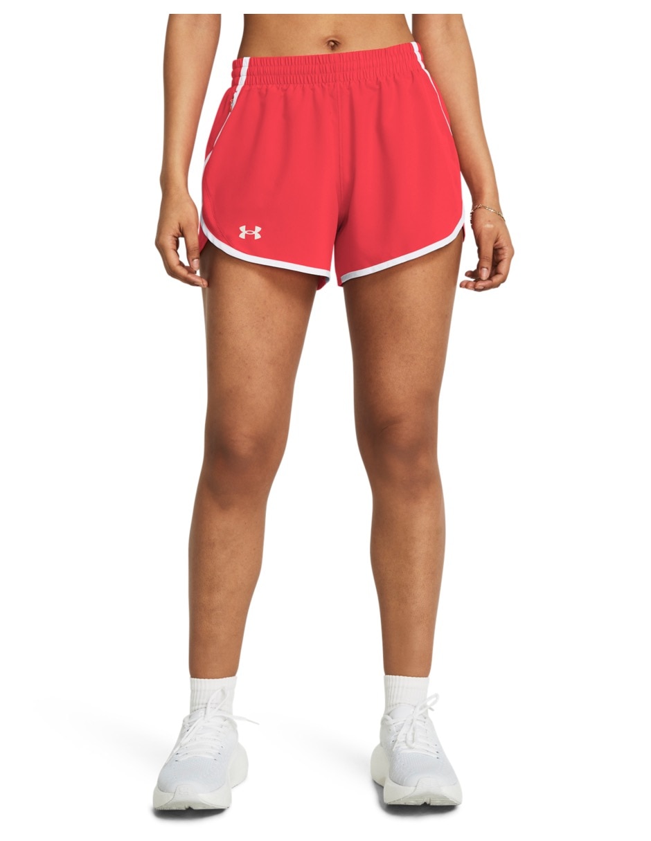 Short con bolsa Under Armour para correr mujer
