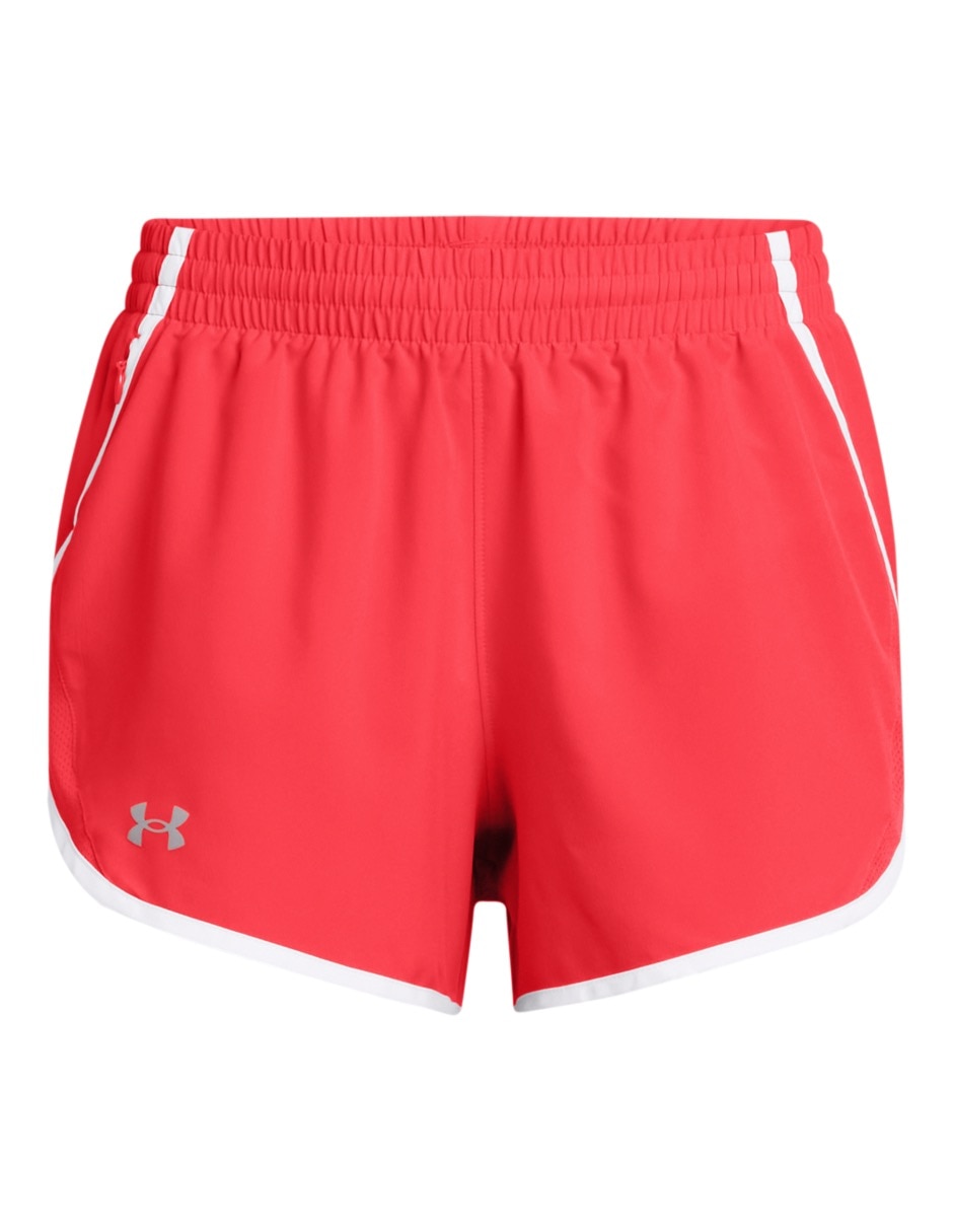 Short con bolsa Under Armour para correr mujer