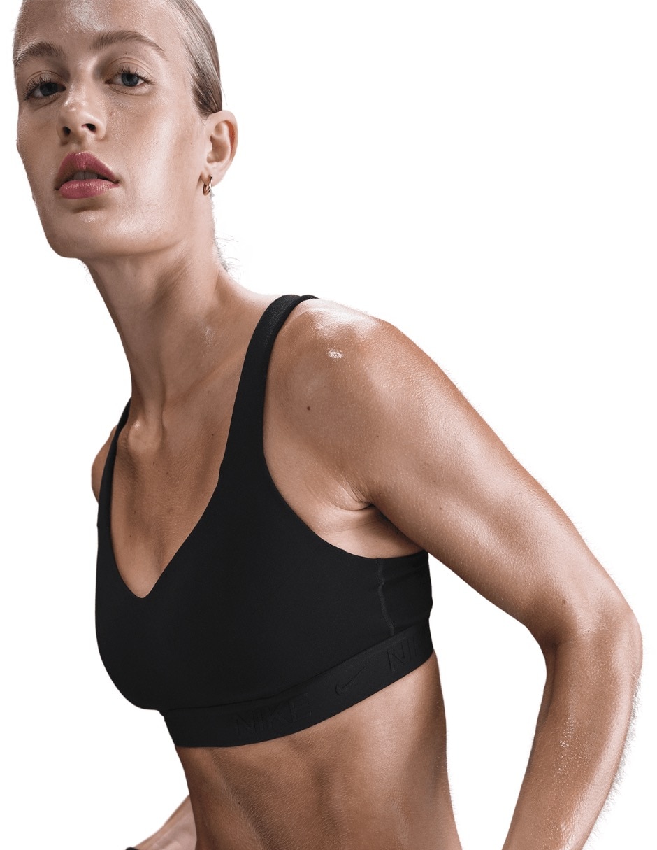Top deportivo Nike Indy High Support para entrenamiento mujer
