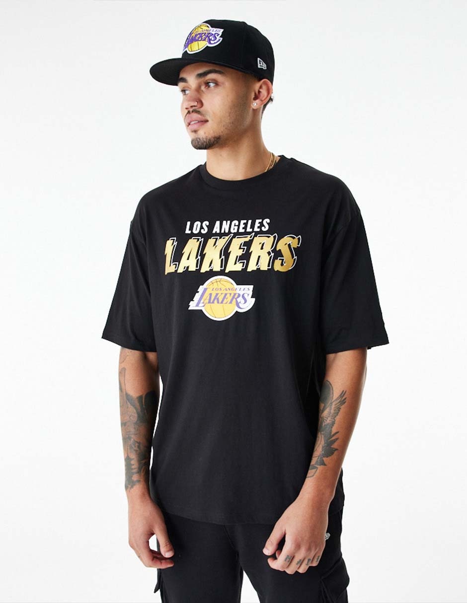 Playera deportiva para básquetbol Los Angeles Lakers de hombre