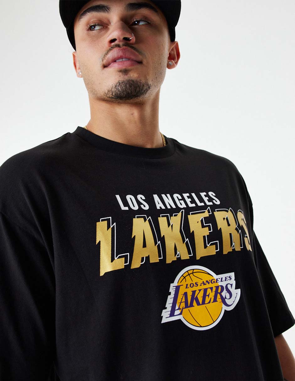 Playera deportiva para básquetbol Los Angeles Lakers de hombre