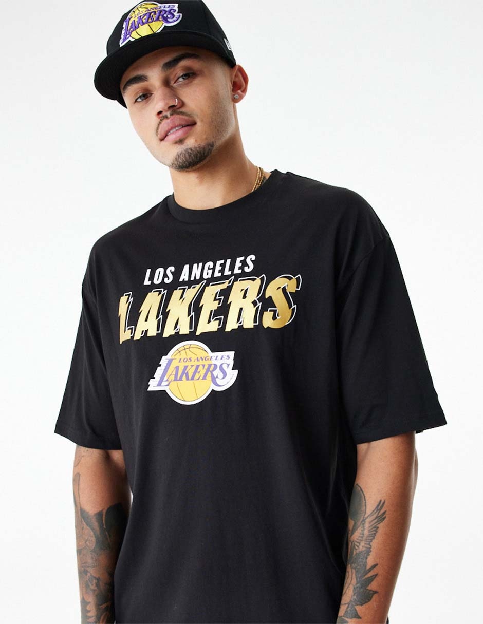 Playera deportiva para básquetbol Los Angeles Lakers de hombre