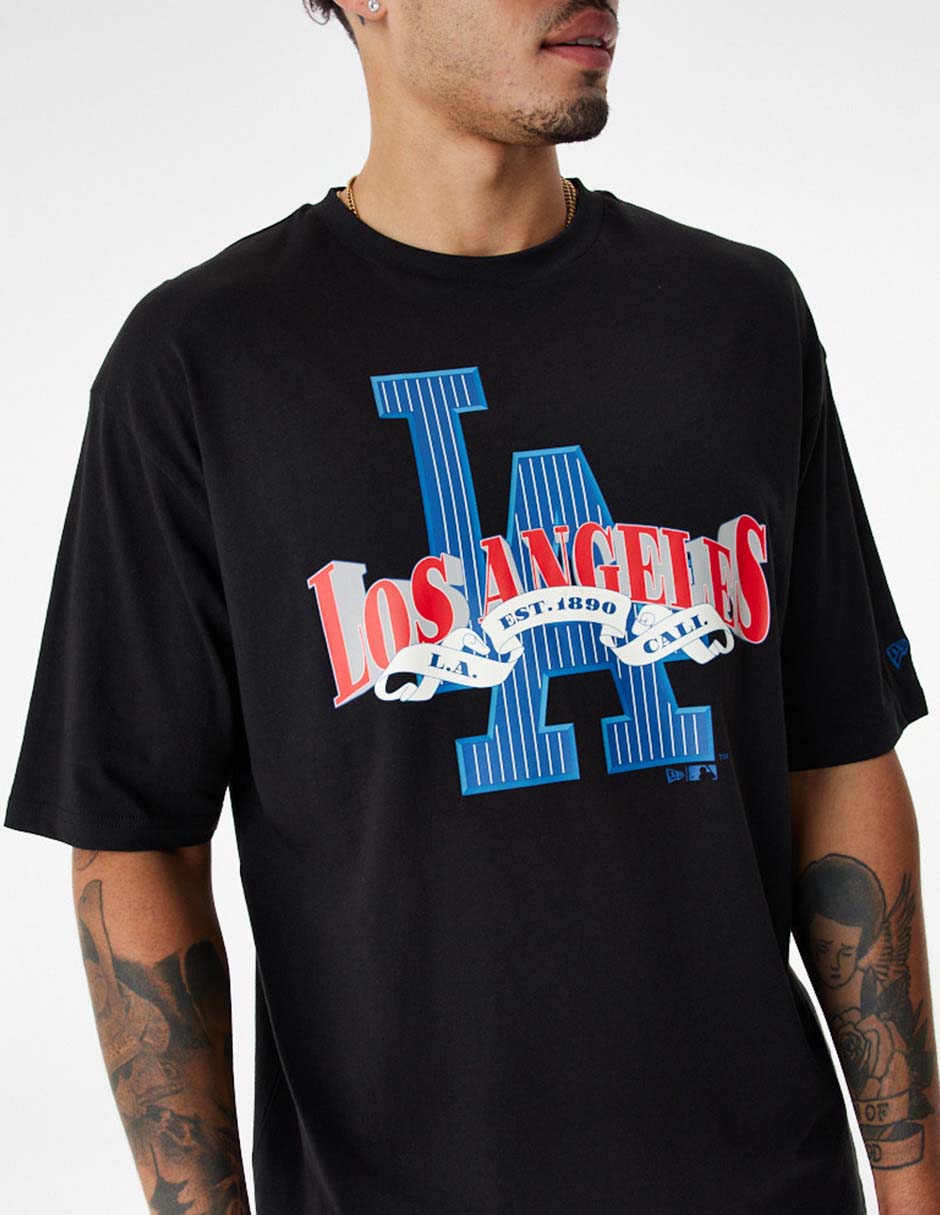 Playera deportiva para béisbol Los Angeles Dodgers de hombre