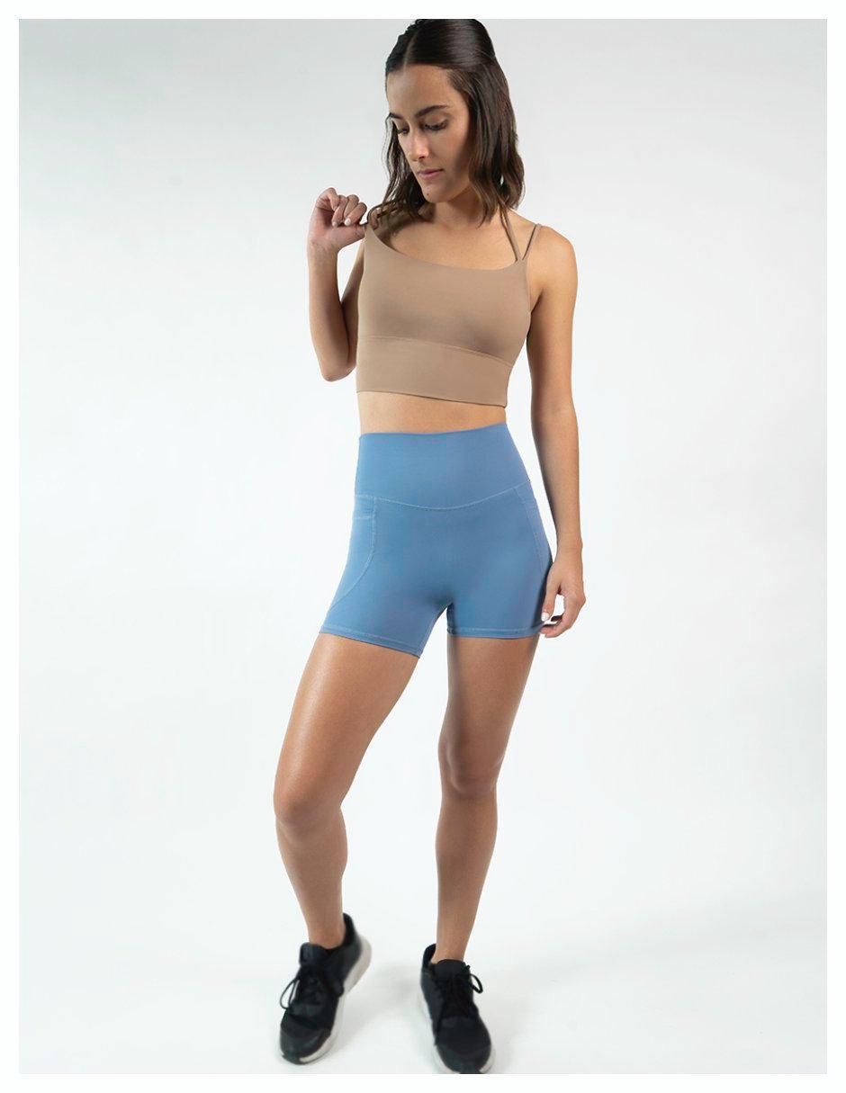 Short con bolsa para yoga mujer Short con bolsa para yoga mujer