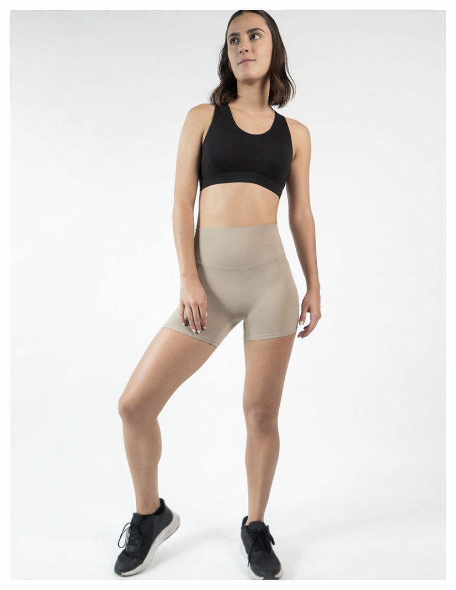 Short con bolsa para yoga mujer 2