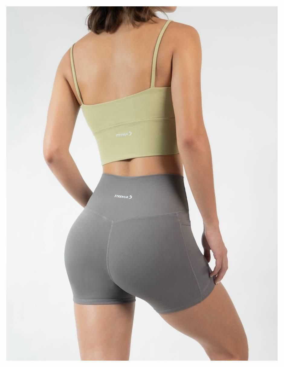 Short con bolsa Strenua para yoga mujer