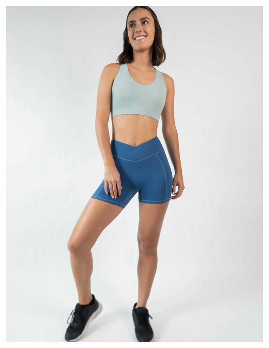 Short con bolsa para yoga mujer 5