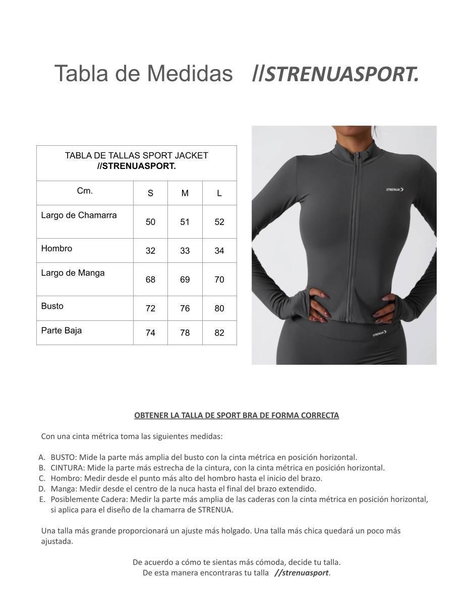 Chamarra para yoga Strenua Bodywear para mujer