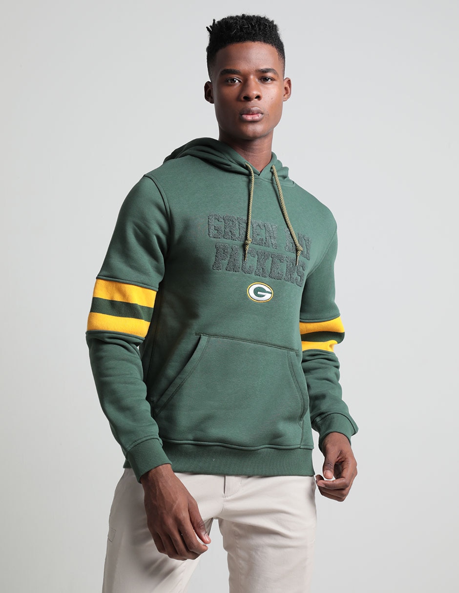 Sudadera con capucha y bolsa Green Bay Packers para hombre Sudadera con capucha y bolsa Green Bay Packers para hombre