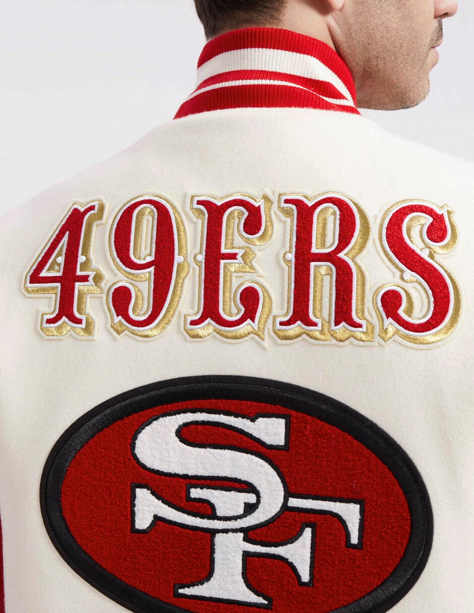 Chamarra para fútbol americano Pro Standard San Francisco 49ers NFL para hombre
