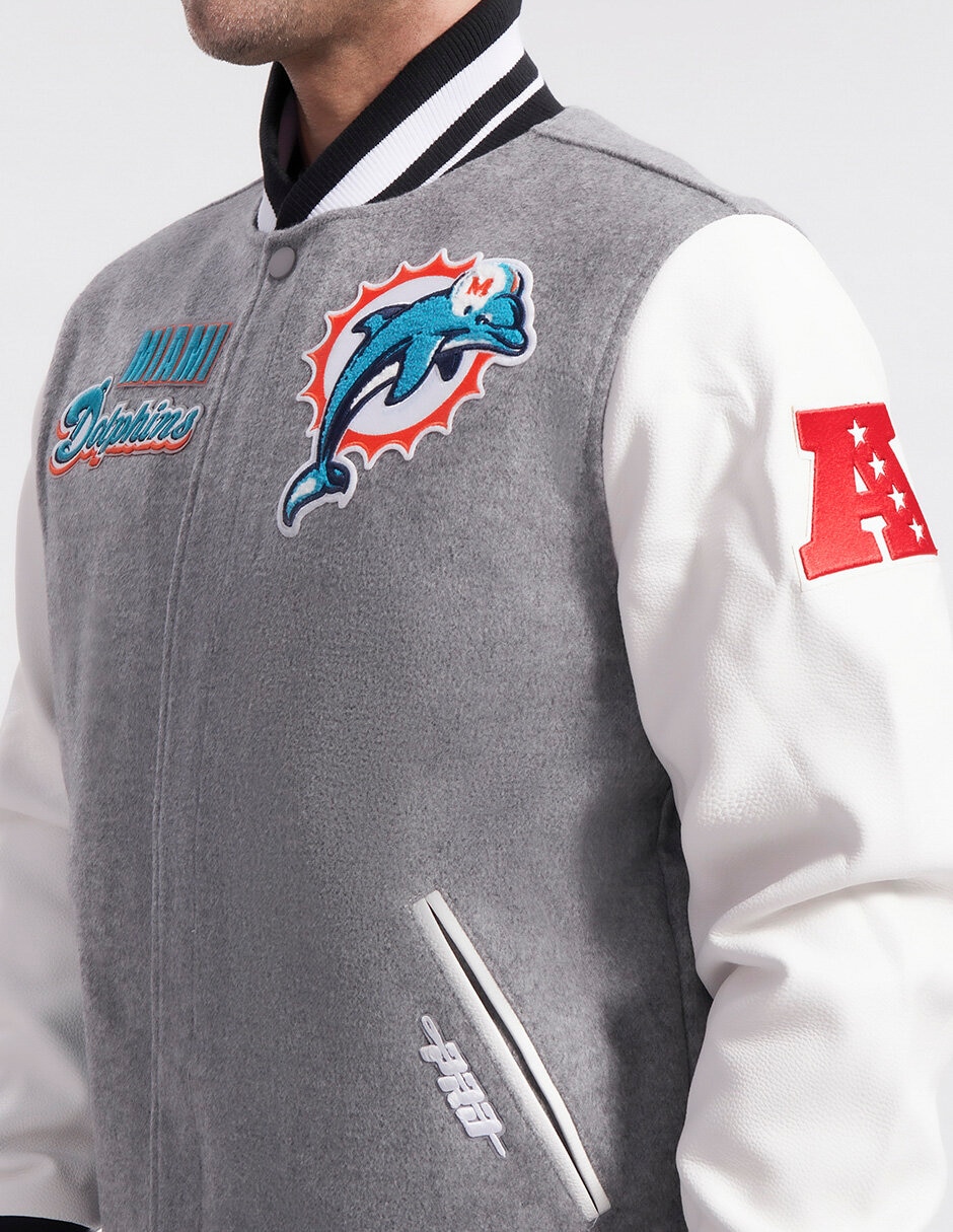 Chamarra casual Pro Standard Miami Dolphins NFL para hombre