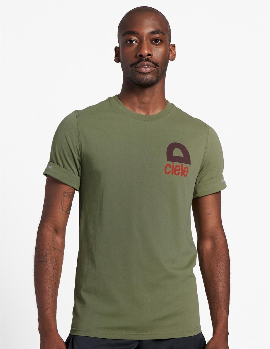 Playera deportiva para correr Ciele de hombre