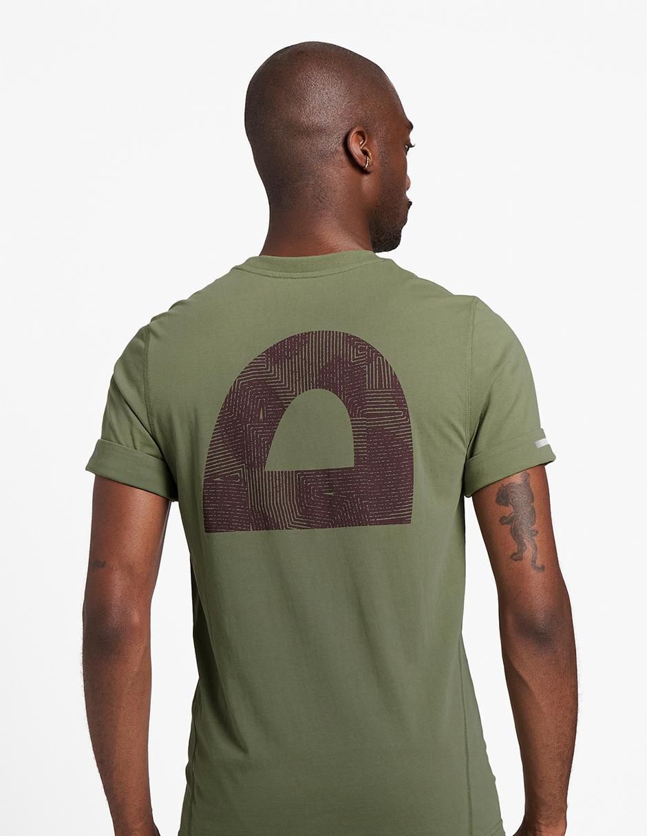 Playera deportiva para correr Ciele de hombre