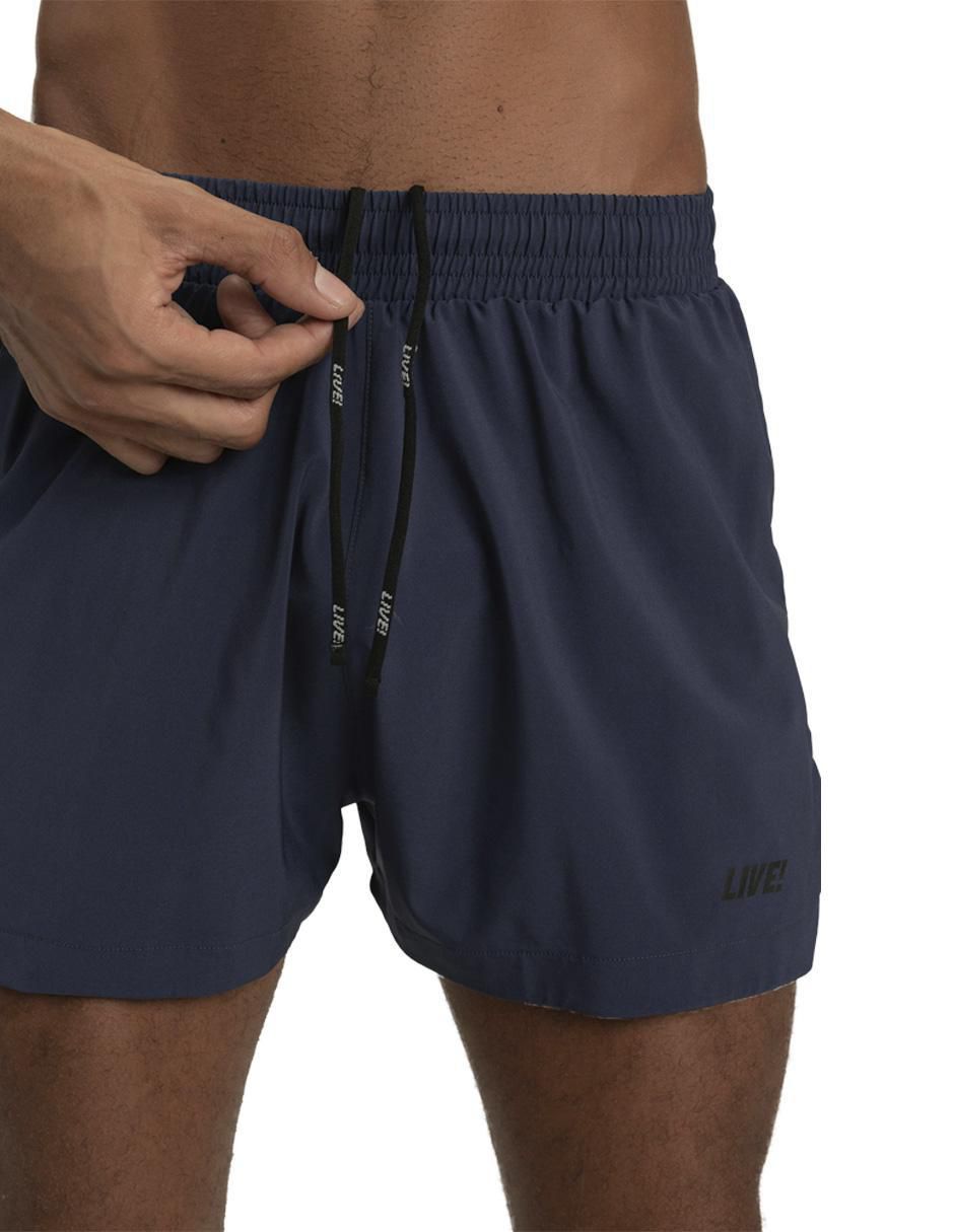 Short bolsa oculta Live para entrenamiento hombre