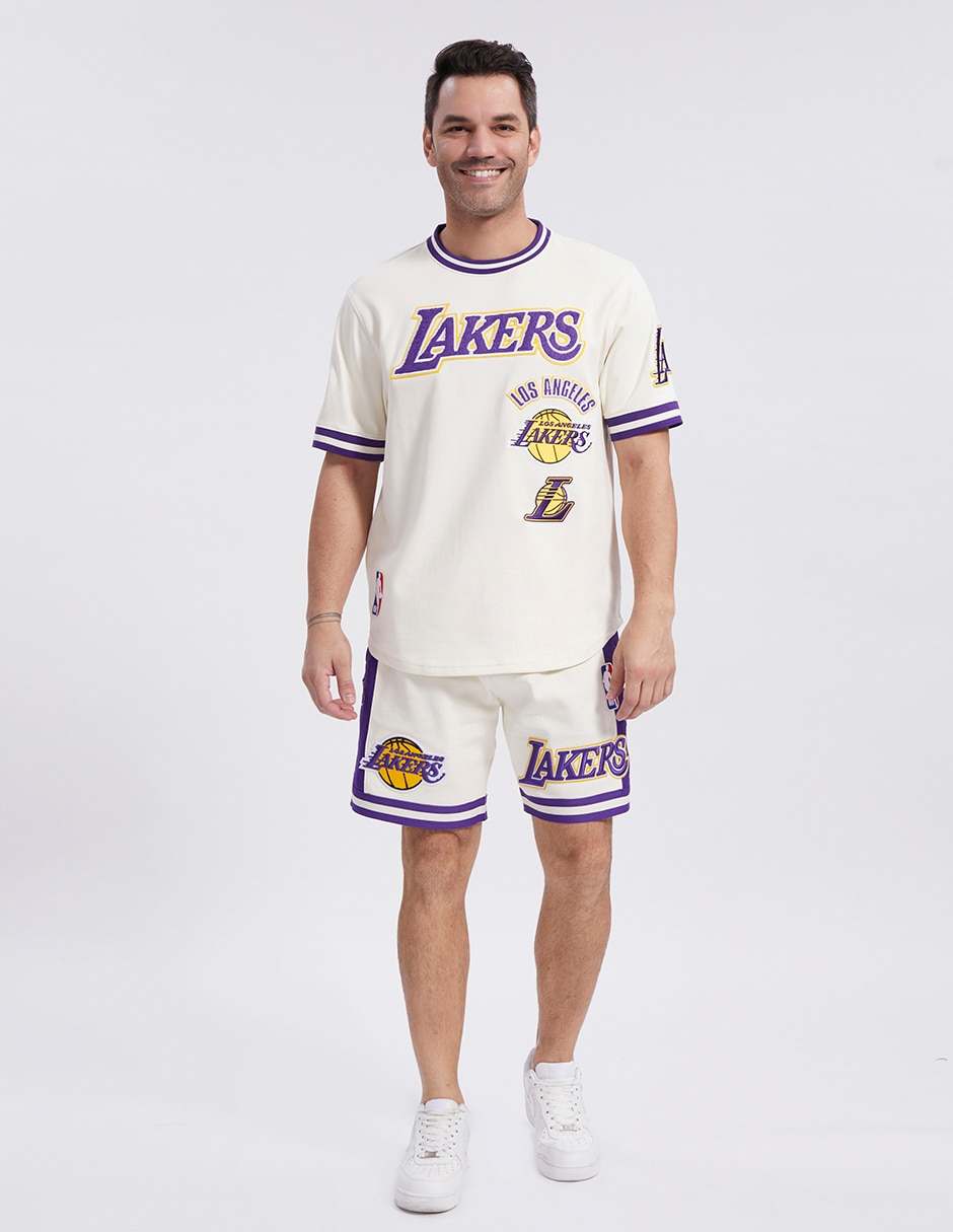 Playera deportiva para básquetbol Los Angeles Lakers de hombre 3