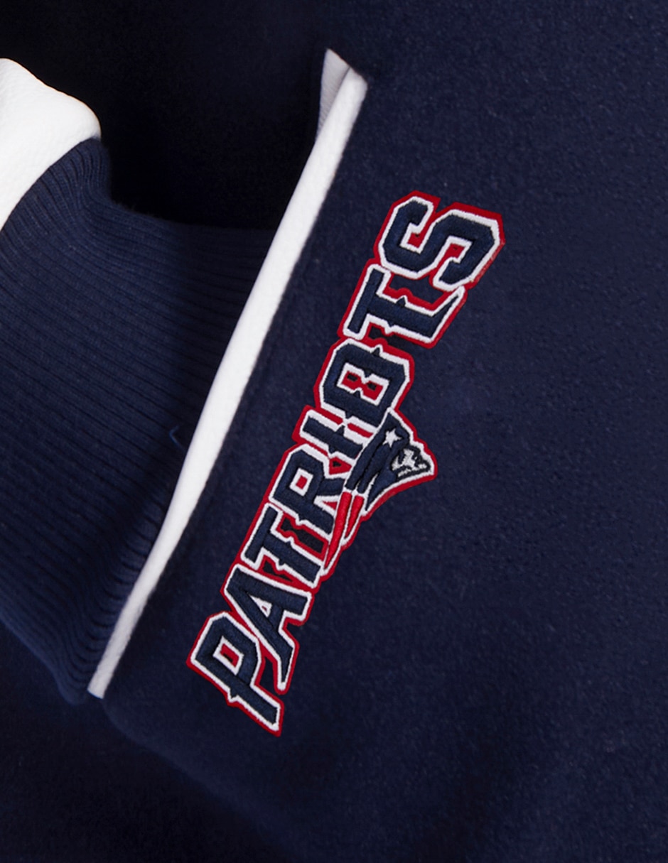 Chamarra para deporte con raqueta Bodywear New England Patriots NFL para hombre 12