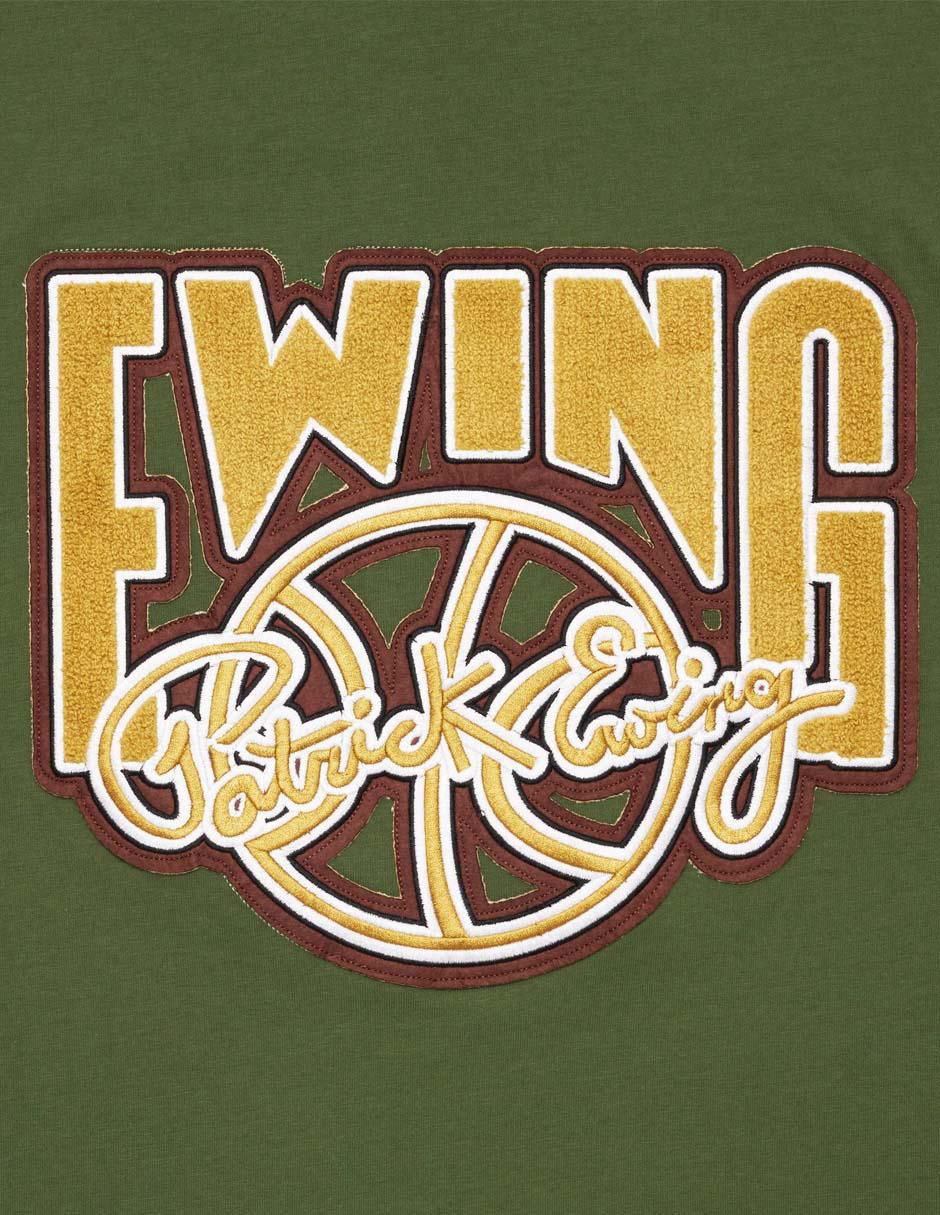 Playera deportiva para casual Patrick Ewing de hombre