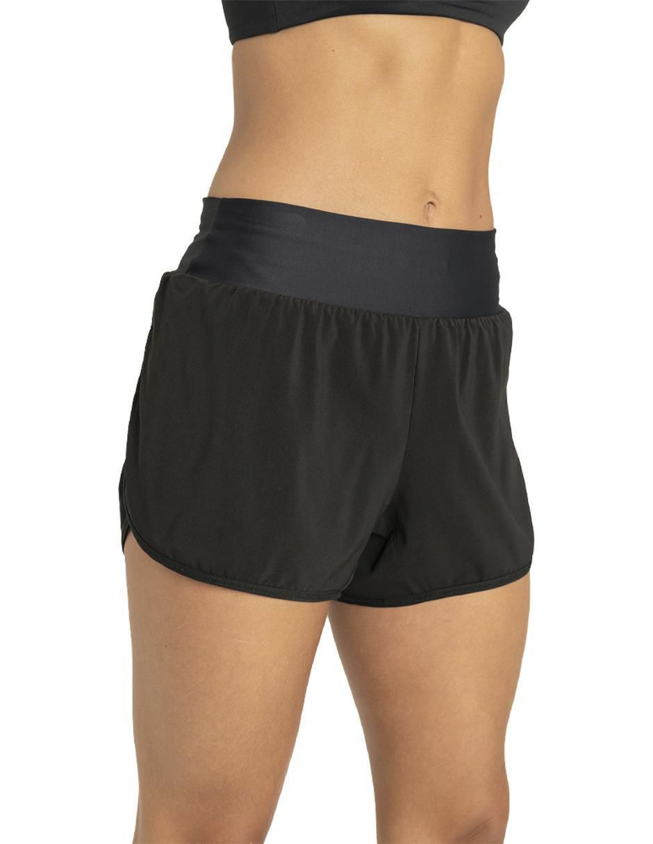 Short calzón de malla integrado para entrenamiento mujer 3