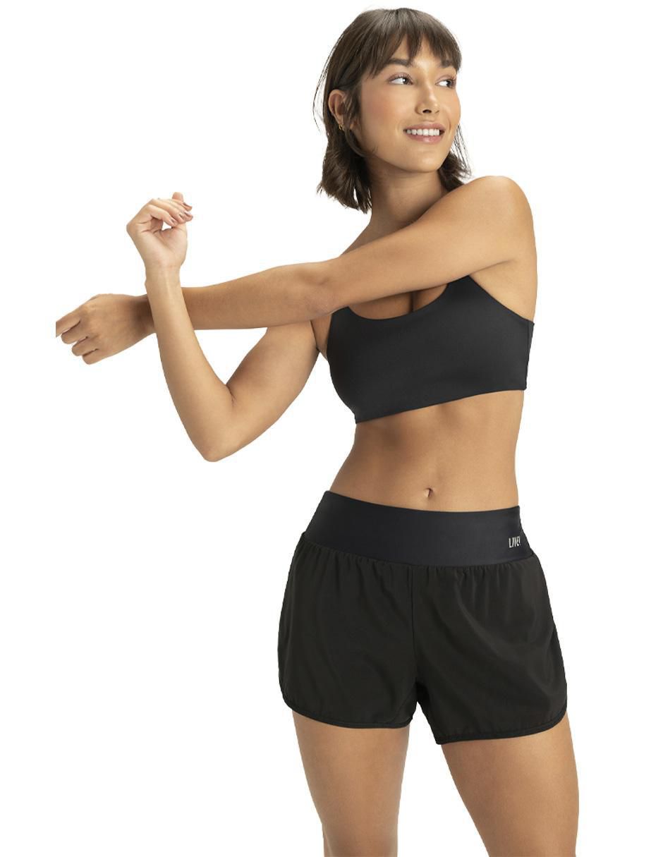Short calzón de malla integrado para entrenamiento mujer 6