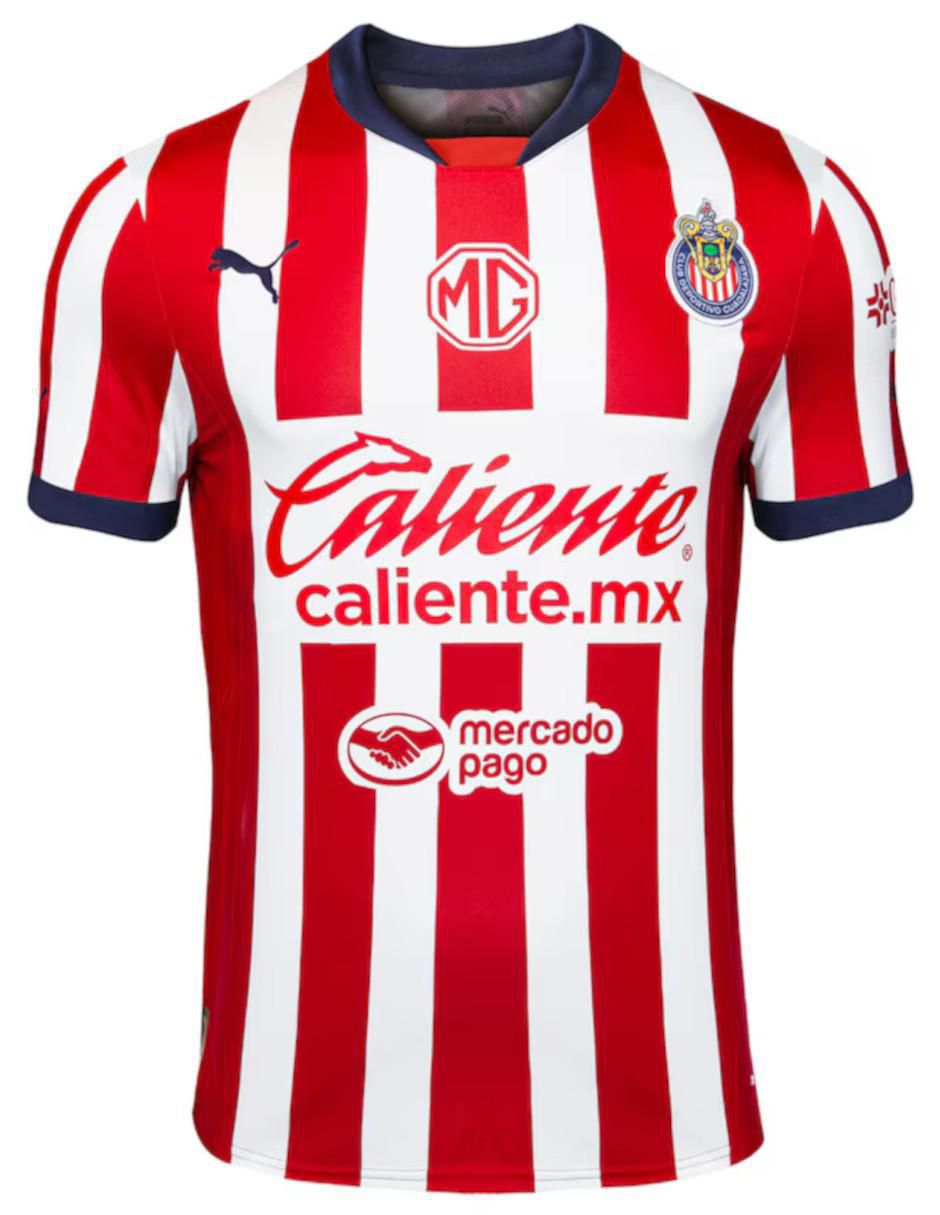Jersey de Club Deportivo Guadalajara local authentic para hombre
