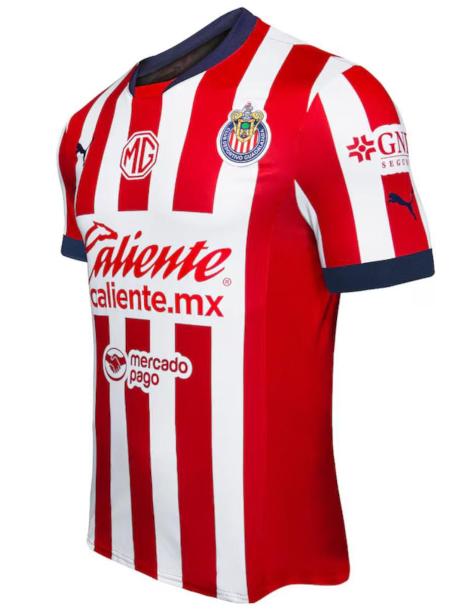 Jersey de Club Deportivo Guadalajara local authentic para hombre