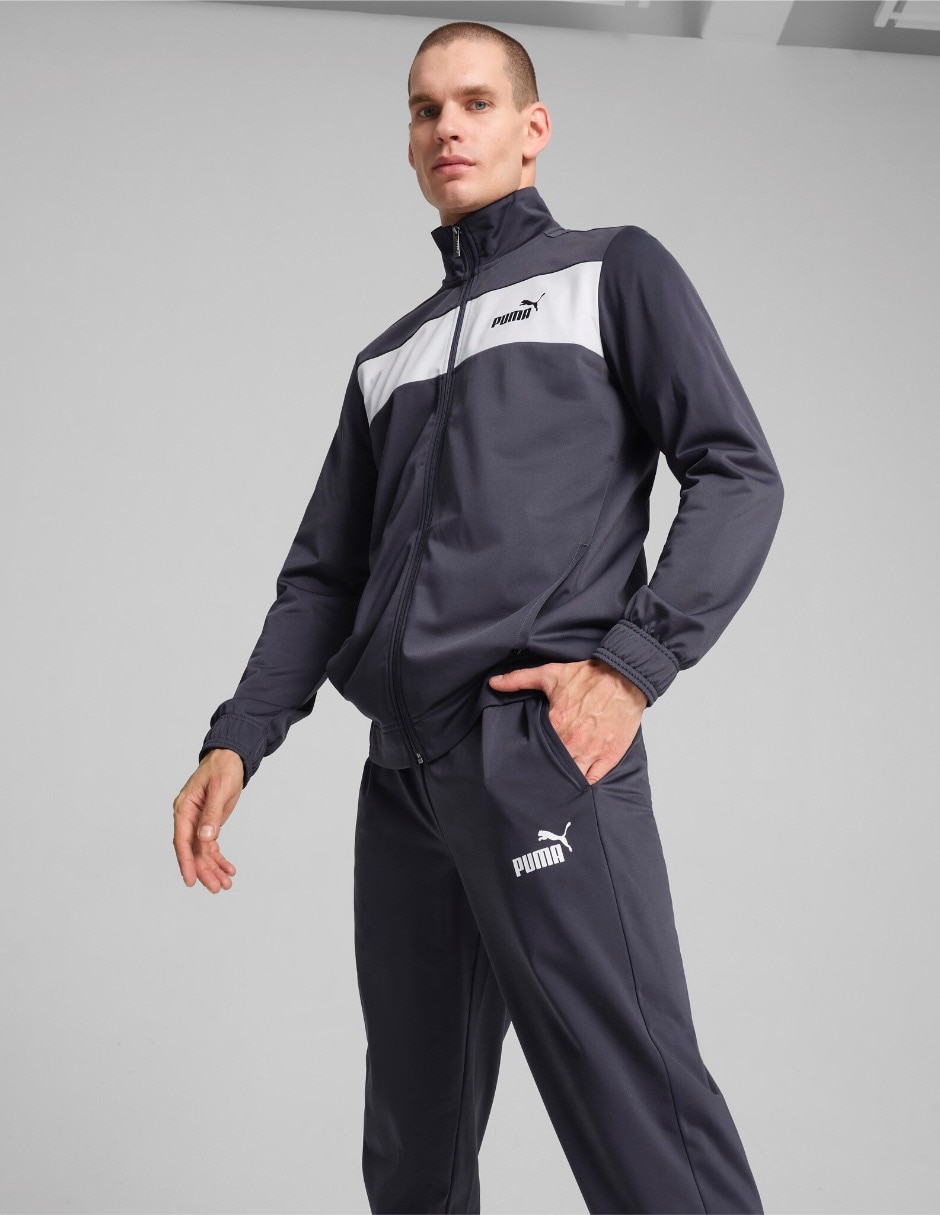 Conjunto deportivo regular con elástico para hombre