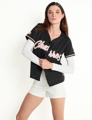 Jersey de Charros de Jalisco cuarto equipo para mujer Jersey de Charros de Jalisco cuarto equipo para mujer
