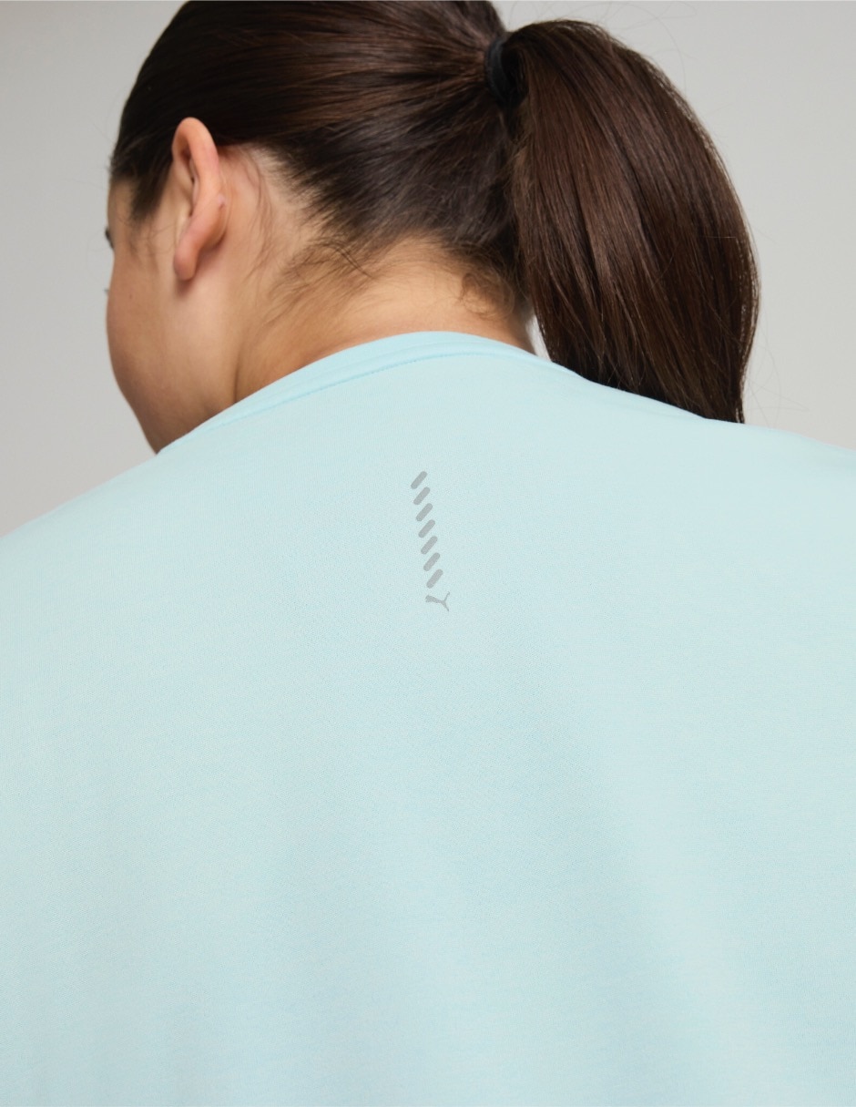 Playera deportiva para correr de mujer