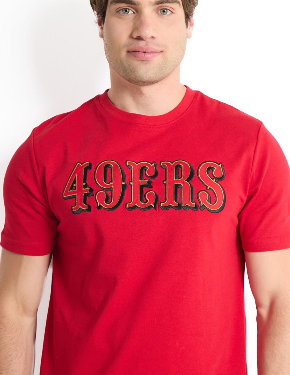 Playera deportiva para fútbol americano San Francisco 49ers de hombre 4