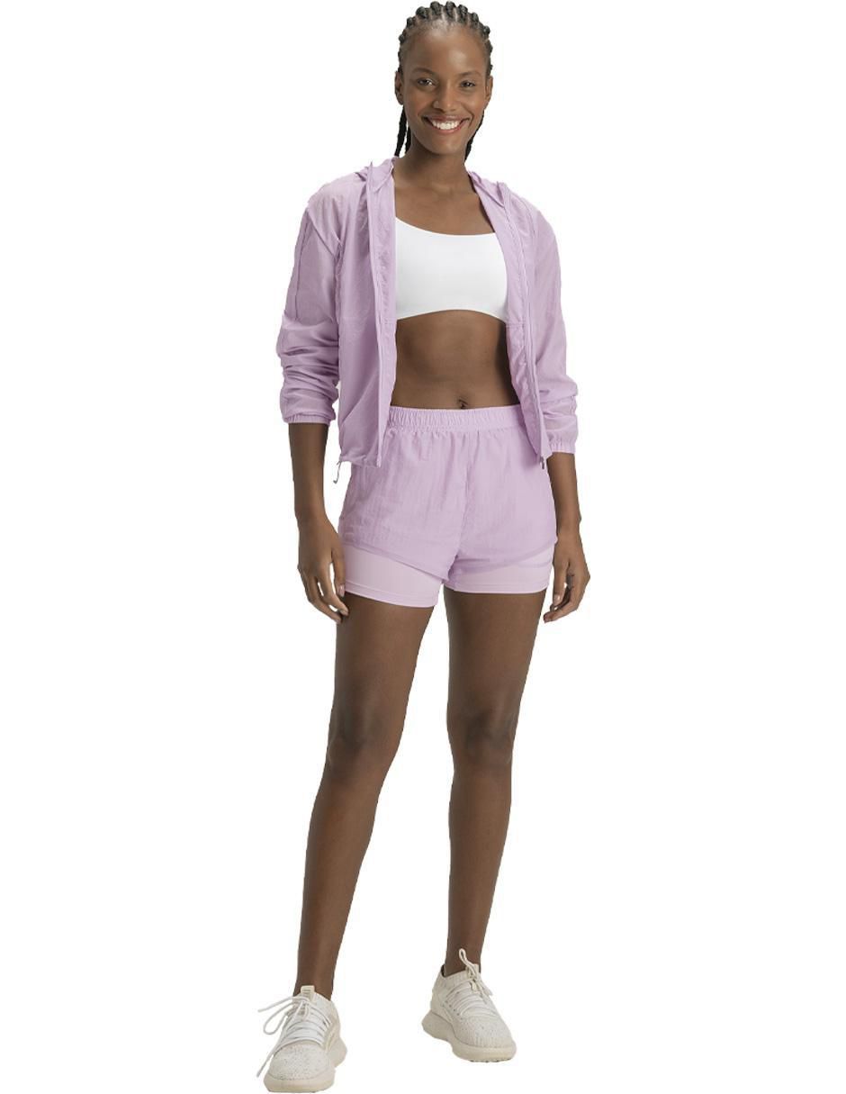 Short calzón de malla integrado para entrenamiento mujer 3
