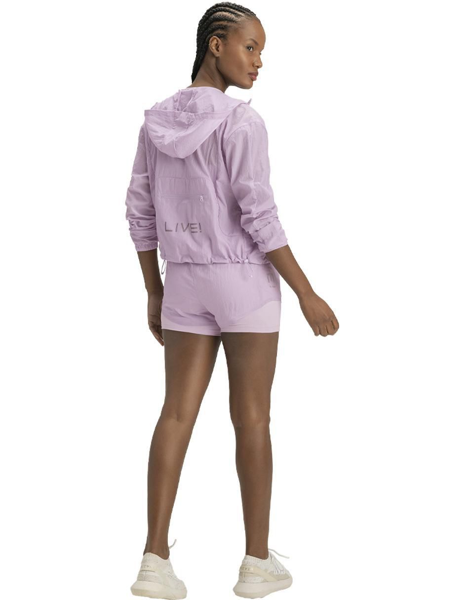 Short calzón de malla integrado para entrenamiento mujer 2