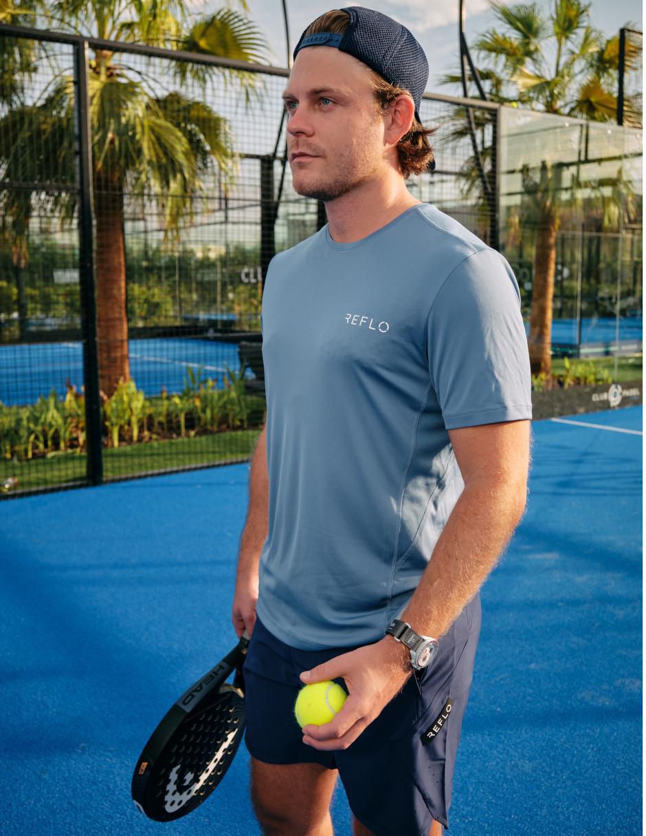Playera deportiva para pádel de hombre 5