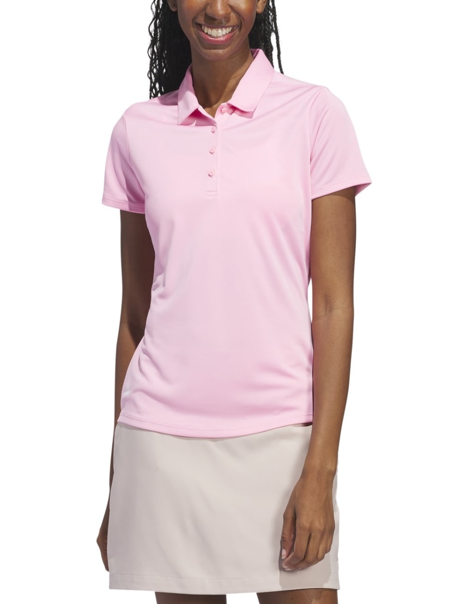 Playera tipo polo golf Adidas Golf para mujer 9