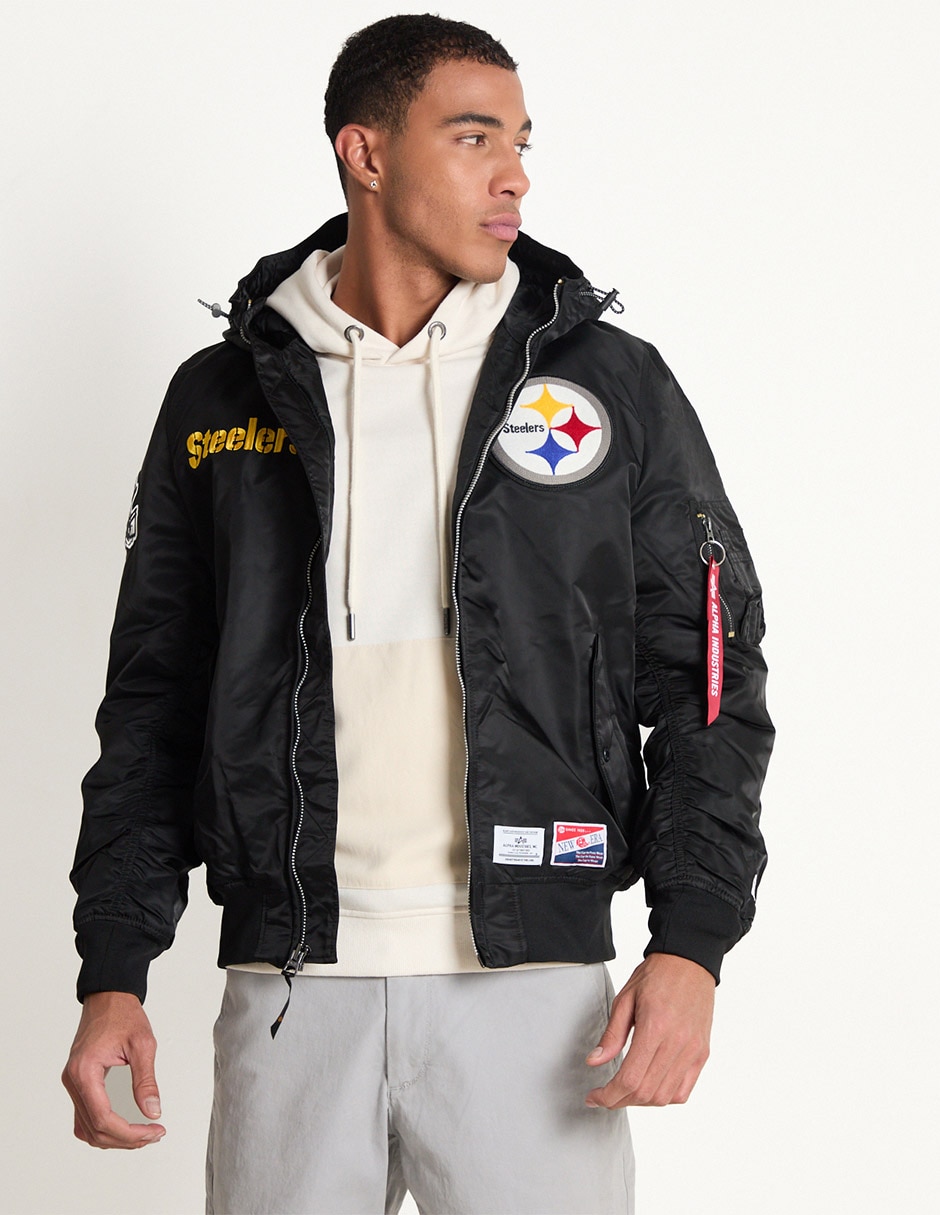 Chamarra para fútbol americano Pittsburgh Steelers NFL de hombre