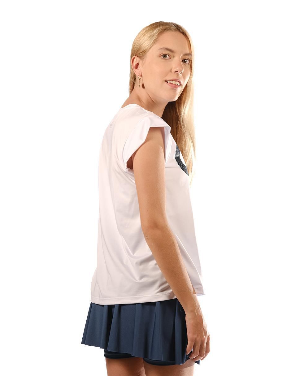 Playera deportiva para pádel de mujer 2