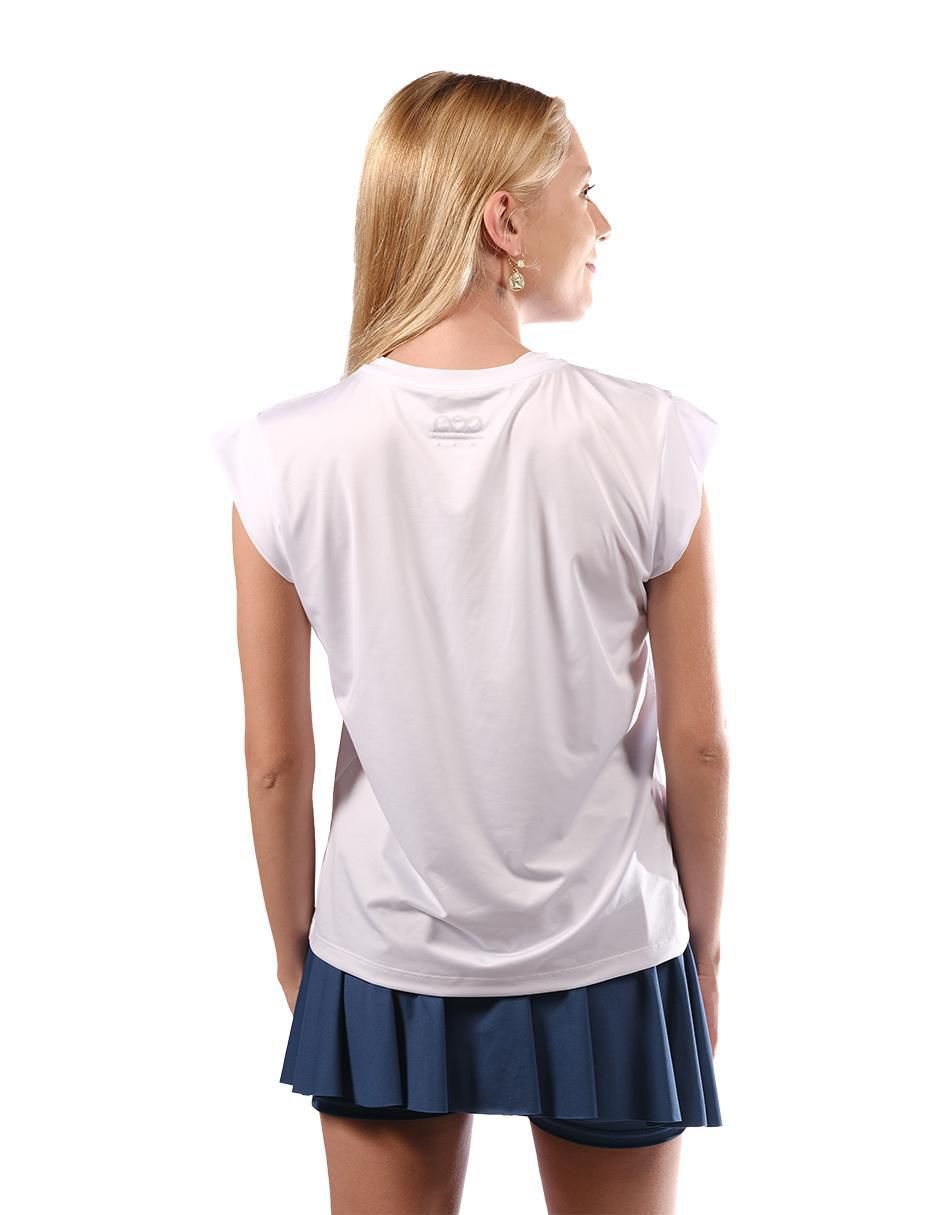 Playera deportiva para pádel de mujer 3