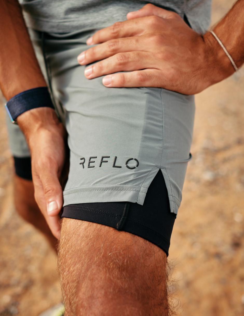 Short bolsa con cierre Reflo para entrenamiento hombre