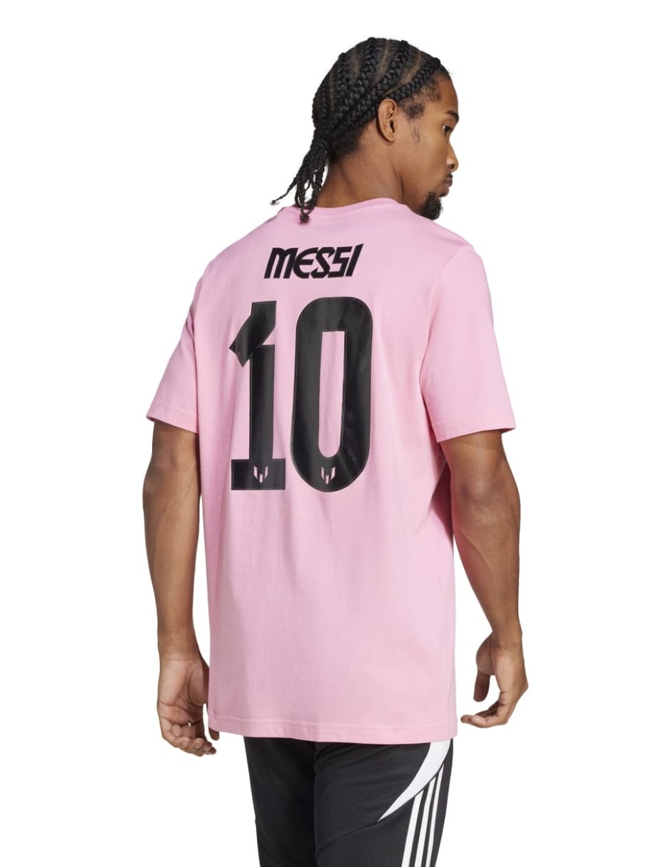 Playera deportiva para fútbol Adidas de hombre