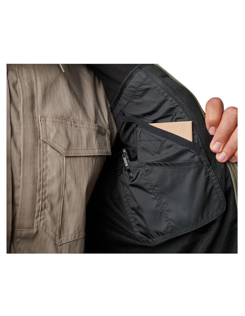 Chamarra impermeable casual 5.11 Bodywear para hombre