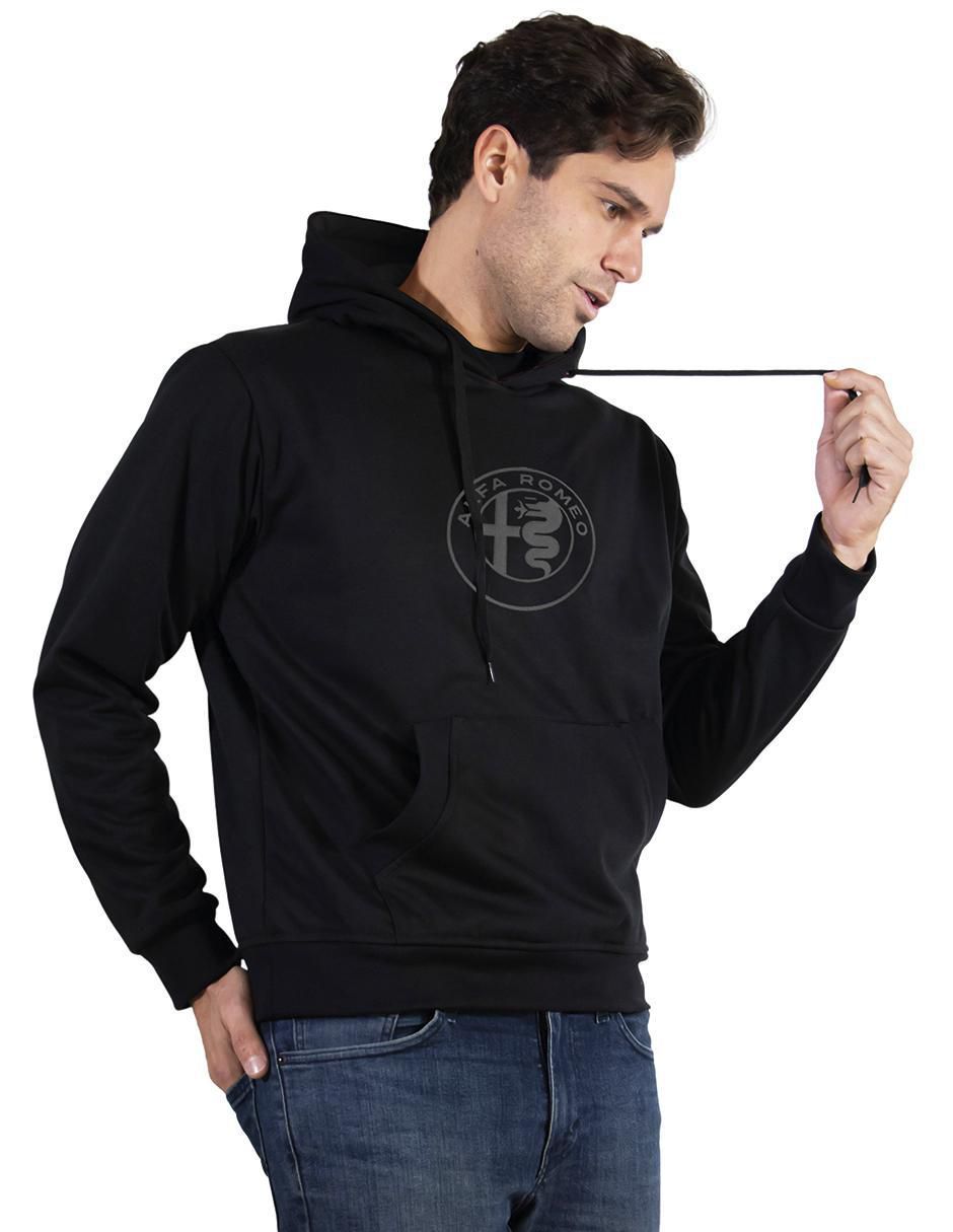Sudadera Alfa Romeo con capucha y bolsa para hombre